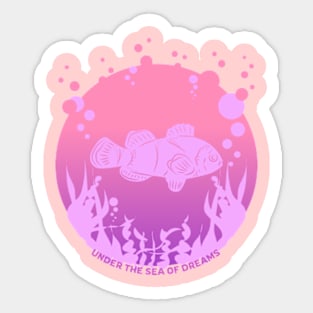 Under the sea of dreams Sticker